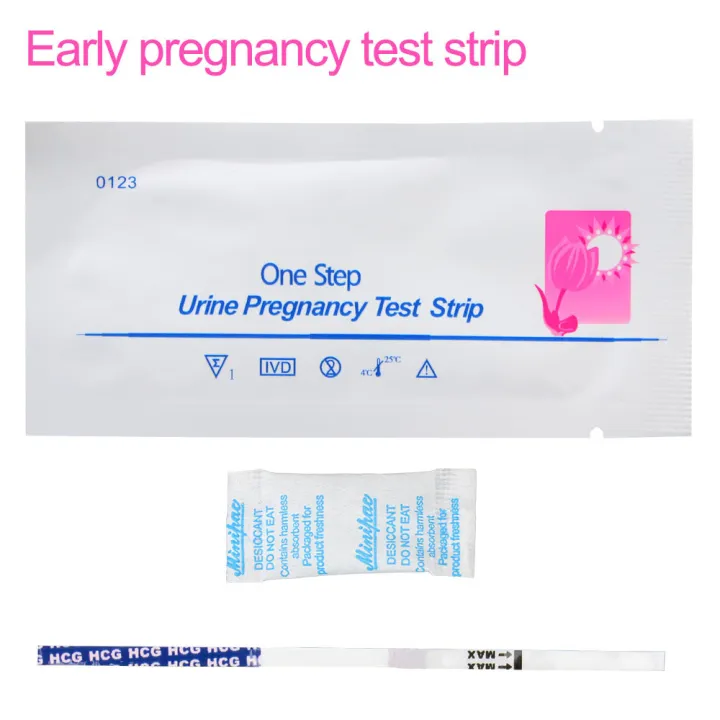 DIKALU 1Pc Early Pregnancy Test Strips 99 Accuracy HCG Testing Kits