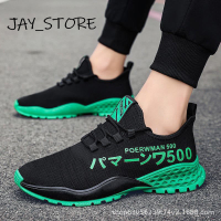 JAY_STORE  รองเท้าผ้าใบผู้ชาย รองเท้ากีฬาผช รองเท้าแฟชั่นผู้ชาย ใส่สบาย 2023ใหม่ XYD23A0SZP 43Z231025