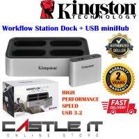 Kingston Workflow Station เครื่องอ่านการ์ด USB3.2 (WFS-U)