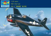 คนเป่าแตร02257 1/32 F6F-5ชุดประกอบโมเดล Hellcat