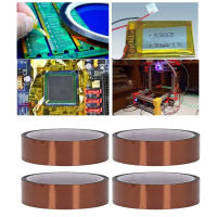Polyimide เทปอุณหภูมิสูงความเหนียวที่ดี PI เทปกาวความกว้างมาตรฐานสำหรับการป้องกันการบัดกรี