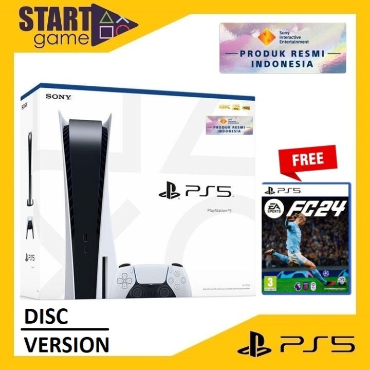 SONY PS5 Playstation 5 + FREE Game FC 24 ( Garansi Resmi SONY INDONESIA