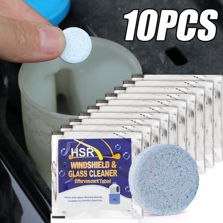5/10/30PCS Car Glass Water Solid Wiper Essence Effervescent Tablets