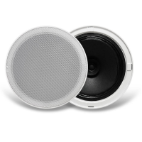 2X 6Inch Dual Cone Ceiling Speaker Indoor Roof Loudspeaker Good Sound Quality In-Wall Speaker for Home Music System