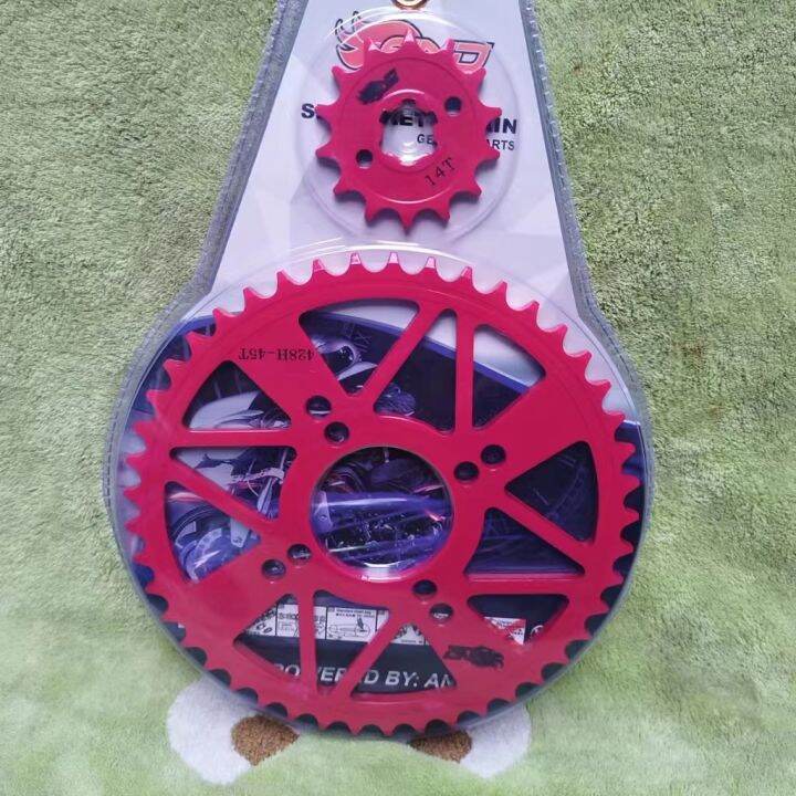 COD MOTORCYCLE ENGINE SPROCKET & REAR SPROCKET RAIDER 150 2IN1 428H45T