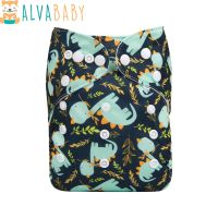 Alvababy Cloth Nappy Reusable Baby Cloth Diaper with Microfiber Insert Cloth Diapers