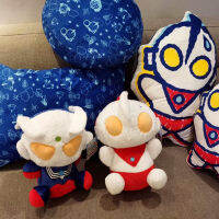 รุ่น Q Ultraman Plush Doll วันเกิดวันเด็กคริสต์มาสปัจจุบัน Soft Appease Baby Sleeping Pillow Boy Bedroom Decoration