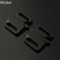 【CC】☇◑♞  2 Pcs Metal  Heavy Duty Side Release Curved for Outdoor Webbing Lether Sewing Hardware