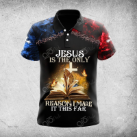 2023 NEW Style Summer Jesus Is The Only Reason I Made It This Far Polo Shirtsize：XS-6XLNew product，Canbe customization high-quality