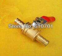 Plumbing Brass Ball Valve 8mm Full Ports Hose Barb x Hose Barb Connection Two Way Industrial Pneumatic Fittings