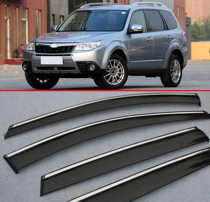 For Subaru Forester 2009 2010 2011 2012 Window Wind Deflector Visor