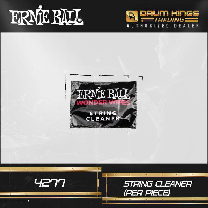 Ernie Ball 4277 Wonder Wipes String Cleaner Lazada PH