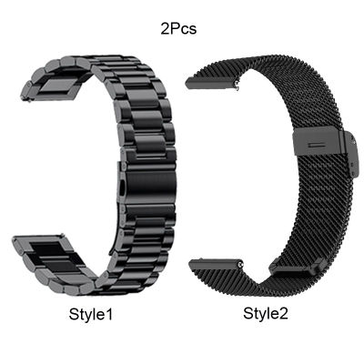 Stainless Steel Strap For Xiaomi Amazfit GTS 2 Mini 2e Bip U Pro S GTR 2 47mm Stratos Haylou LS02 Bracelet Watchband 20mm 22mm