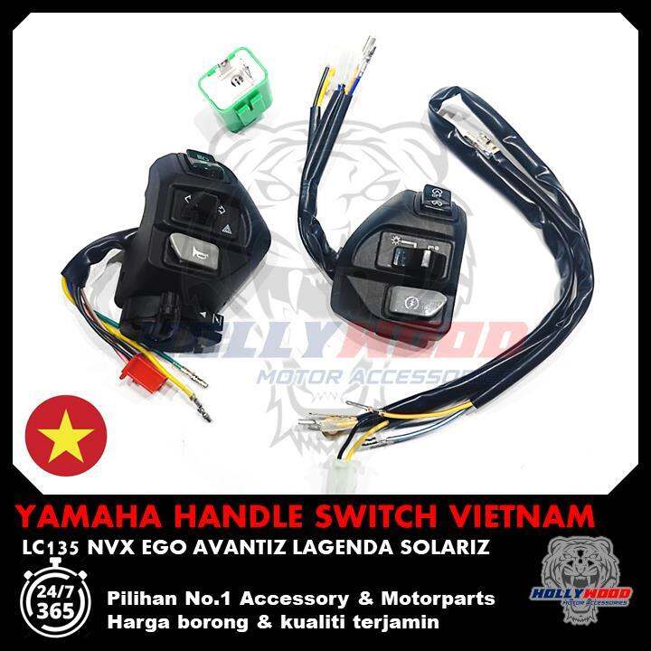 NEW YAMAHA HANDLE SWITCH VIETNAM LC135 NVX EGO EGO'S SOLARIZ NOUVO LC