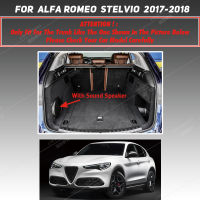 Car trunk mat for Alfa Romeo Svio 2017 2018 2019 2020 2021 cargo liner car interior accessories cover