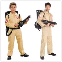 ชุดจั๊มสูทชุดคอสเพลย์ธีมภาพยนตร์ Ghostbuster เครื่องแต่งกายสําหรับเด็ก 3-9 ปี