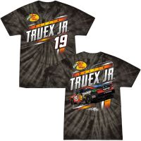 (All sizes are in stock)   Martin Truex youth Jr Bass Pro tie die car T-shirt Black Pre order - Project February Ship Date  (You can customize the name and pattern for free)