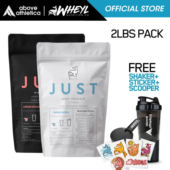 Twin Pack Just Whey Protein Powder (2 X 1lb) 2lbs 30 Servings with