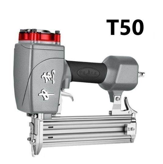 DSMAJU T50 Air Nail Gun Pneumatic Air Stapler Gun Air Nailer T50DC Lazada