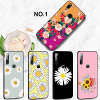 Casing หรับ Vivo Y20 Y30 Y31 Y50 Y51 Y12s Y5s Y70 Y19 S7 V23 Pro Y20i Y20s Y21 Y33s Y21S Y11s V19 V20 SE Daisy Sunflower Sweet Pattern Phone เคสโทรศัพท์