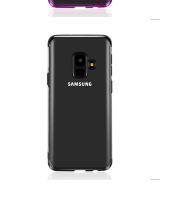 ESHOPPE For Samsung Galaxy J8 2018 / Samsung GalaxyJ8 พลัสหรูหราใสบางนาโนไฟฟ้ากรณีซิลิโคนที่มีความยืดหยุ่นปกคุ้มครองเต็มรูปแบบกรณีโทรศัพท์สำหรับเรียบสัมผัสนุ่มซิลิโคนใสขอบ Glittering กรณีสำหรับ Samsung GalaxyJ8 2018 / Galaxy j8 "6.0 นิ้ว" ปกหลัง