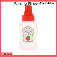 Family Flower Flash Sale มินิแบบพกพาซอสขนาดเล็กภาชนะมะเขือเทศ gravy สลัดขวดน้ำมัน