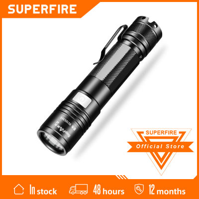 SupFire A5 LED flashlight CREE Wick USB Rechargeable 18650 Battery Camping Fishing Lamp Mini Aluminum Alloy Torch