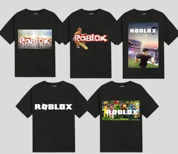 Roblox Youth Boys Squares Graphic Black Shirt NWT S, M, L, XL