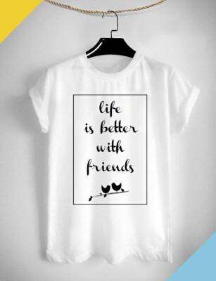 เสื้อยืดลาย เพื่อนกันตลอดไป Best Friend Forever น่ารัก สีสันสดใส ใส่สบาย ไม่ยืด ไม่ย้วย