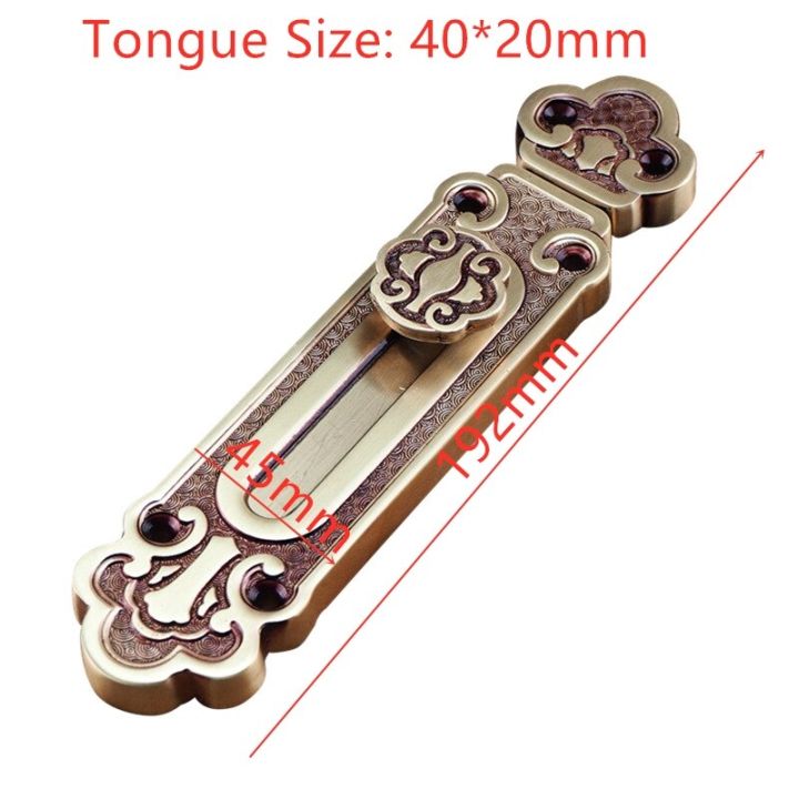 1pc-xiangyun-style-brass-door-latch-european-antique-door-buckle-surface-mounted-door-latch-8-inch-door-hardware-locks-metal-film-resistance
