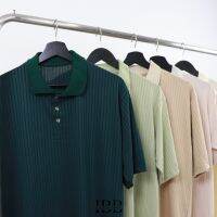 Classic Polo เสื้อโปโลผ้าร่องลอนใหญ่