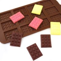 Silicone Mold 12 Even Chocolate Mold Fondant Molds DIY Candy Bar Mould Cake Decorating Tools Kitchen Baking Accessories Bread Cake  Cookie Accessories