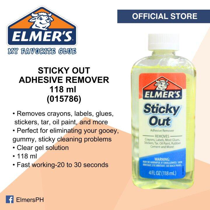 ELMER'S Sticky Out Adhesive Remover 118 ml 171 E4028 Lazada PH