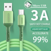 สายชาร์จ สายชาร์จเร็ว Micro USB Fast Charging Cable3Aยาว1.5Mชาร์จอย่างรวดเร็ว แข็งแรง สำหรับโทรศัพท์Android microusb Samsung/Huawei/Vivo/Xiaomiๆ  A53