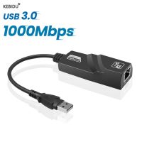 USB 3.0 Wired Network Card USB to RJ45 Type C to RJ45 LAN Ethernet Adapter 10/100/1000Mbps USB 3.0 Network Adapter for PC Win 10  USB Network Adapters