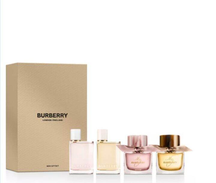 Set nước hoa Mini dòng Burberry cho nữ - Bill Macy's 