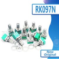 5pcs RK097N 5K 10K 20K 50K 100K 500K B5K with a switch audio 3pin shaft 15mm amplifier sealing potentiometer