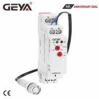 Geya รีเลย์แบบโมดูลาร์16a เซ็นเซอร์ไฟถนน Ac110v-240v สวิตช์ทไวไลท์ Grb8-01/02การสลับสวิตช์อัตโนมัติ