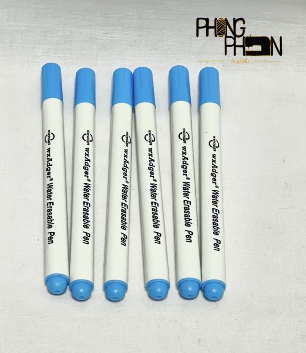 ปากกาเขียนผ้า-ปากกาเมจิก-หมึกละลาย-ลบด้วยน้ำ