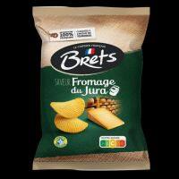 สินค้าเข้าใหม่ ? เบรทส์ มันฝรั่งทอดกรอบสัญชาติฝรั่งเศส Brets Potato Chips 125g.?ชีสจูร่า