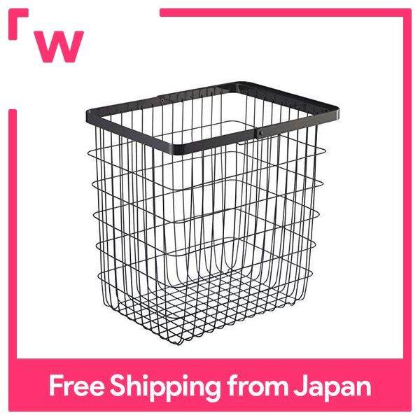 Yamazaki Laundry Basket Laundry Wire Basket Tower L Black 3163 | Lazada ...