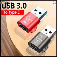 AIMEE พกพาสะดวก แล็ปท็อป แท็บเล็ตโทรศัพท์ Pd ชาร์จ USB 3.0ถึง Type-C ชายกับหญิง อะแดปเตอร์ ตัวแปลง USB C