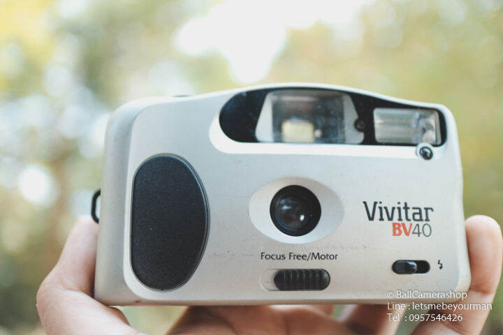 ขายกล้องฟิล์ม-compact-vivitar-bv40-มาพร้อมเลนส์