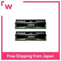 Patriot Memory VIPER 3 DDR3 1600MHz ชุดความจุ16GB (8GB X 2ชิ้น) PC3-12800 CL10-10-10-27 PV316G160C0K หน่วยความจำสำหรับเดสก์ท็อป1.5V