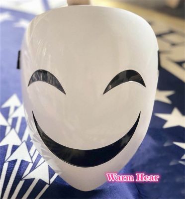 Japanese Anime Kakegurui Momobami Ririka Resin Cosplay Prop Mask Full Face Mask Cosplay Headwear Halloween Mask