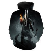 New The Elder Scrolls V SKYRIM 3D Print Sweatshirt Men Women Fashion Game Hoodies Casual Pullover Male Hoody Coats Tops Hoodie