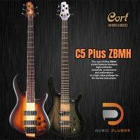 Cort Artisan C5 Plus ZBMH เบสสเปคเทพในราคาที่คุ้มสุดๆ MAHOGANY BODY WITH ZEBRAWOOD &amp; MAPLE TOP,MARKBASS MB-1 EQ มี 2สี