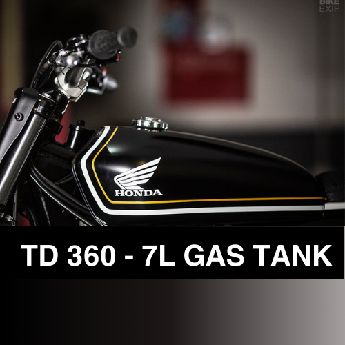 TD 360 SCRAMBLER / TRACKER GAS TANK FUEL TANK 7 LITER FUEL CAPACITY FOR