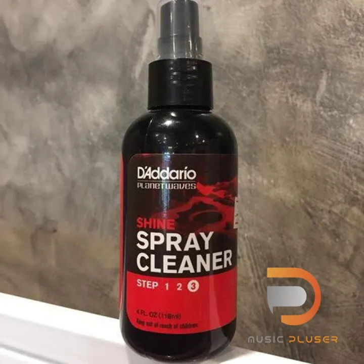 D’Addario PWPL03 Shineน้ำยาทำความสะอาดกีตาร์ แบบหัวสเปรย์ (Shine