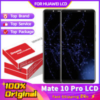 100 เดิม6.0นิ้วสำหรับเหมาะสำหรับเหมาะสำหรับ Mate 10 Pro จอแสดงผล LCD + หน้าจอสัมผัสที่มีกรอบประกอบชิ้นส่วนสำหรับเหมาะสำหรับเหมาะสำหรับ Mate 10 Pro หน้าจอ